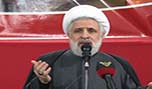 الشيخ قاسم: في لبنان بلاء اسمه تلك الجماعة التي تنتظر تطورات المنطقة وأوامر الخارج