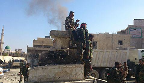 
الجيش السوري يفجر مفاجأة جديدة في ريف دمشق  