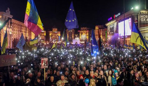 أوكرانيا: تظاهرات ضد الحكومة