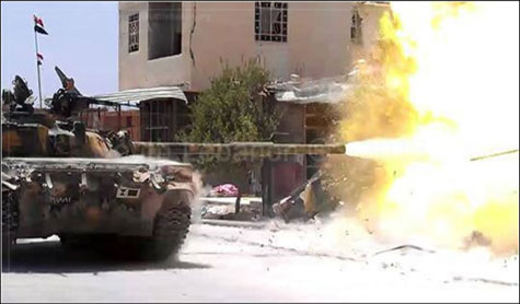  عشرات القتلى في صفوف المسلحين بريف دمشق