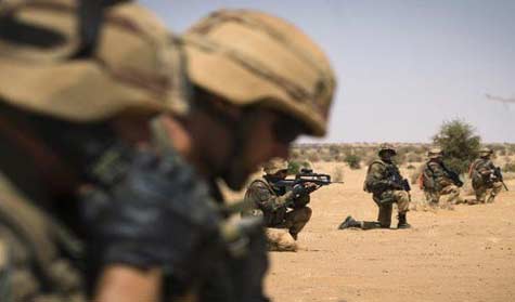 بدء العملية العسكرية الفرنسية في افريقيا الوسطى