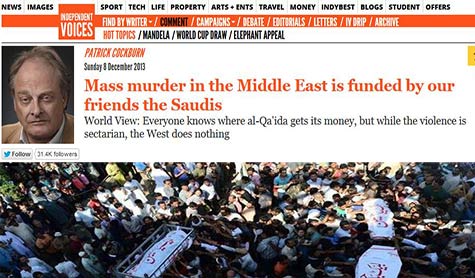 الاندبندنت تتهم السعودية بالقتل الجماعي بالشرق الاوسط 