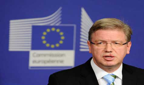 الاتحاد الأوروبي يعلق العمل مع أوكرانيا 

