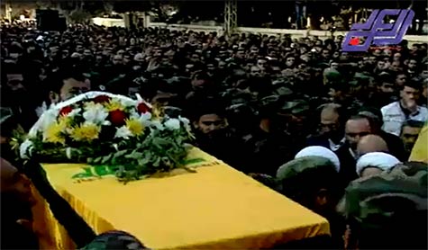 حزب الله يشيّع الشهيد حسين حبيب في بعلبك
