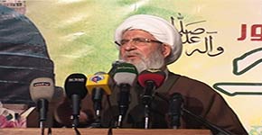الشيخ يزبك :بلدنا في قلب العاصفة 
