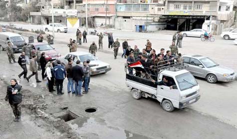 الجيش السوري يواصل عملياته العسكرية