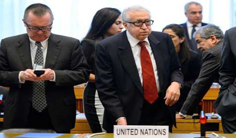 جنيف: جلسة أولى بين وفدي الحكومة السورية والمعارضة 