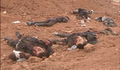 كمين القدم - داريا.. عشرات المسلحين قتلى