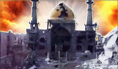 هدم قبّة مقام السيدة سكينة(ع)