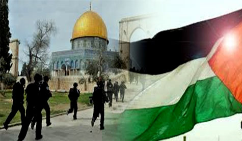 جنود الاحتلال يقتحمون المسجد الاقصى
