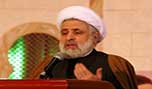الشيخ قاسم لـ&rsquo; 14 آذار&rsquo;: لا تغطّوا التكفيريين
