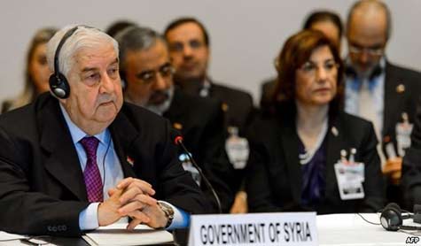 استئناف المفاوضات بين الحكومة السورية والمعارضة