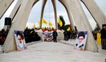 حزب الله يقيم مراسم تكريمية في ذكرى القادة الشهداء في تفاحتا