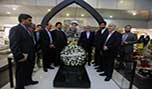 بروجردي زار ضريح القائد الحاج عماد مغنية