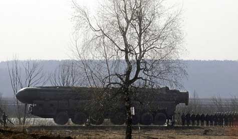 روسيا تختبر صاروخاً بالستياً جديداً