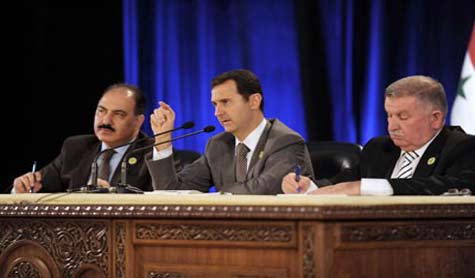 الأسد: لضرب الإرهاب بالتوازي مع المصالحات