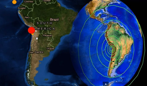 زلزال شمال تشيلي يوقع خمسة قتلى على الاقل
