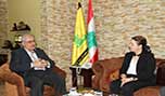 سفيرة اسبانيا جالت في جنوب لبنان