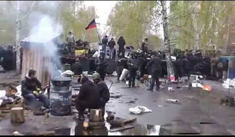 كييف تهاجم الموالين لموسكو في سلافيانسك