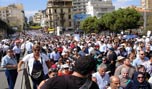 هيئة التنسيق تتوعد الحكومة بزحف يتخطى الـ100 الف متظاهر في 14 ايار 
