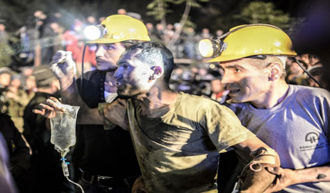 إضراب عام في تركيا بعد كارثة منجم سوما