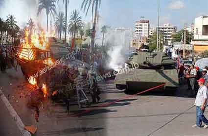 مشهدية حية لتدمير &rsquo;&rsquo;الميركافا&rsquo;&rsquo; في صيدا بعيد المقاومة والتحرير