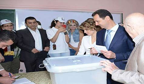 السوريون يختارون رئيسهم ويرسمون مصيرهم 