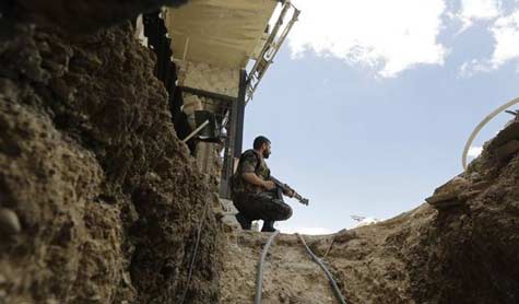 بلدة الثورة بريف دمشق في قبضة الجيش 