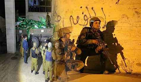 حملة&rsquo;بيت بيت&rsquo; العدوانية في يومها السابع 