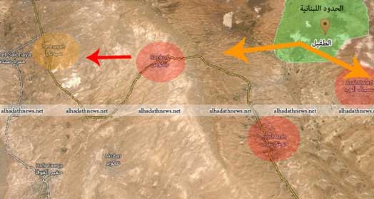 الجيش السوري يبسط الأمان في الطفيل السورية