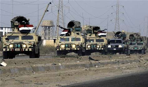 الجيش العراقي يواصل ملاحقة المسلحين