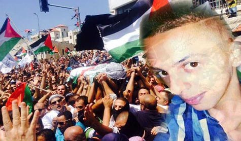 فلسطين تشيّع شهيدها الطفل