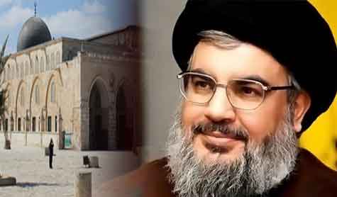 السيد نصر الله يطلّ شخصياً في مهرجان يوم القدس