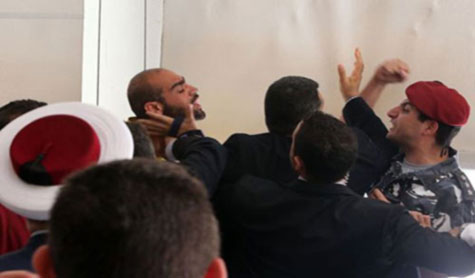 إشكال بين الإعلاميين والقوى الأمنية أمام دار الفتوى