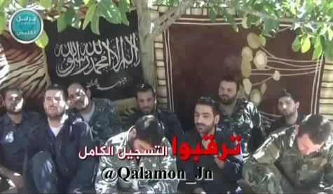 فيديو للعسكريين المخطوفين في جرود عرسال
