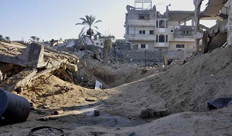 العدوان في اسبوعه السابع: مرحلة تدمير المجمعات السكنية 