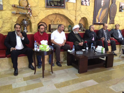  الشيخ يزبك يرعى الافراج عن المخطوفين البريدي وفليطي 