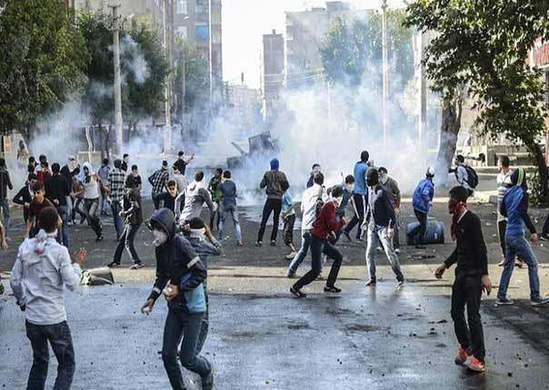 تركيا.. 12 قتيلاً في مظاهرات دعم &rsquo;عين العرب&rsquo;