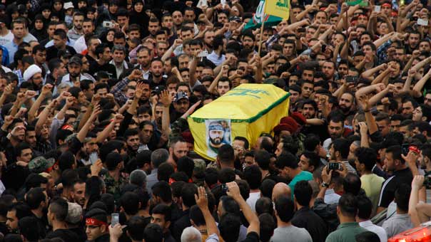 بالفيديو: حزب الله شيّع الشهيد المجاهد جاد محمد رفيق البزري