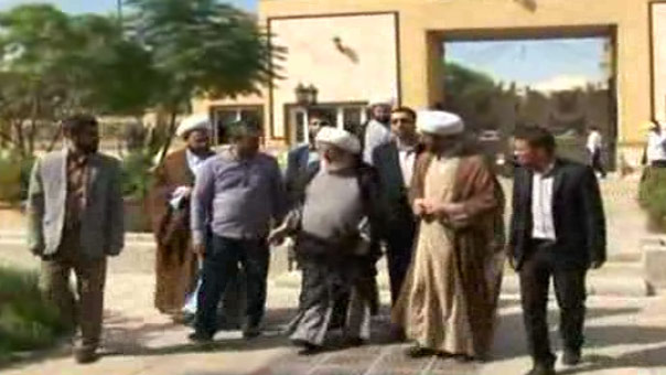 بالفيديو: وفد من حزب الله برئاسة الشيخ يزبك يجول على مراجع التقليد في إيران
