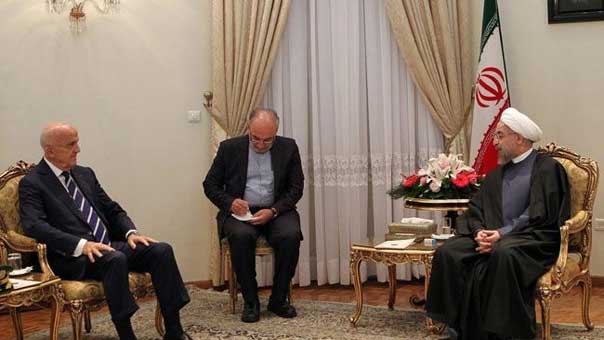 الرئيس الايراني لوزير الدفاع اللبناني: ماضون بدعم شعوب المنطقة لمحاربة الارهاب