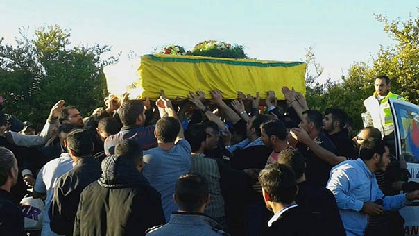 حزب الله يشيع الشهيد محمد عبد الكريم زين الدين في الهرمل