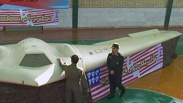 ايران تجري اختباراً ناجحاً لطائرة RQ170 بدون طيار المحلية الصنع