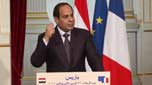 الرئيس المصري من فرنسا: مصلحة الشعب السوري تقتضي الحفاظ على وحدة أراضيه