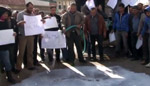 اعتصام لأصحاب مزارع اﻷبقار وتجار الحليب في البقاع الغربي
