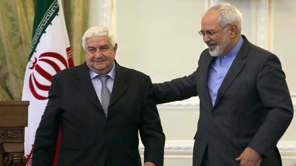 ظريف: لا حلّ في سوريا سوى بتجفيف منابع الإرهاب.. والمعلم: &rsquo;اسرائيل&rsquo; أغارت أمس على سورية لرفع معنويات الإرهابيين بعد هزيمتهم