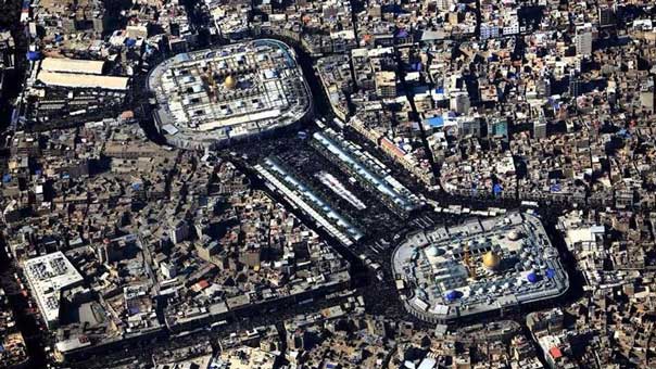 عشية أربعينية الامام الحسين (ع).. كربلاء تزدحم بملايين الزائرين