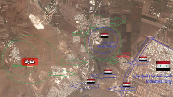 الجيش السوري يستعيد مزارع الملاح ومنطقتي جنوب وغرب حندرات شمالي حلب 