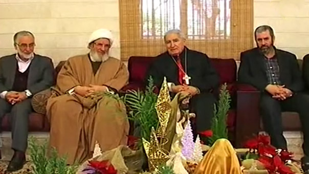 وفود من حزب الله تجول مهنئةً بعيد ميلاد السيد المسيح (ع)