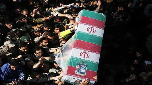 الجمهورية الاسلامية الايرانية تشيّع الشهيد العميد محمد علي الله دادي بمراسم رسمية وشعبية حاشدة 